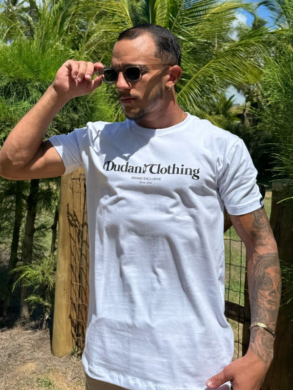 CAMISA LONGLINE DUDANI CLOTHING BRANCA
